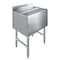 Amgood AmGood 18.5 in. x 24 in. Underbar Ice Bin with Sliding Lid ICE BIN FSIB-182412-Z - alternate 1